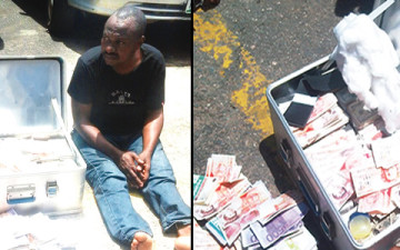 42-year-old Rafiu Olusamokun, is currently in the custody of the Lagos State Police Command for allegedly producing fake foreign and local currencies, which allegedly run into millions of naira | Punch