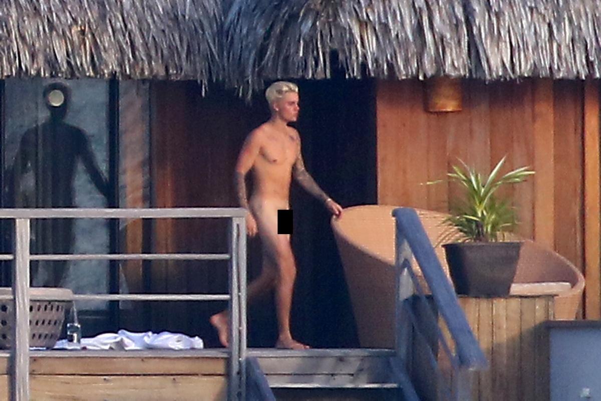 Justin bieber naked in bora bora