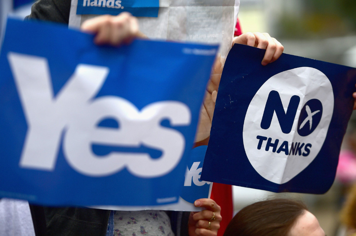 Scotland yes no referendum