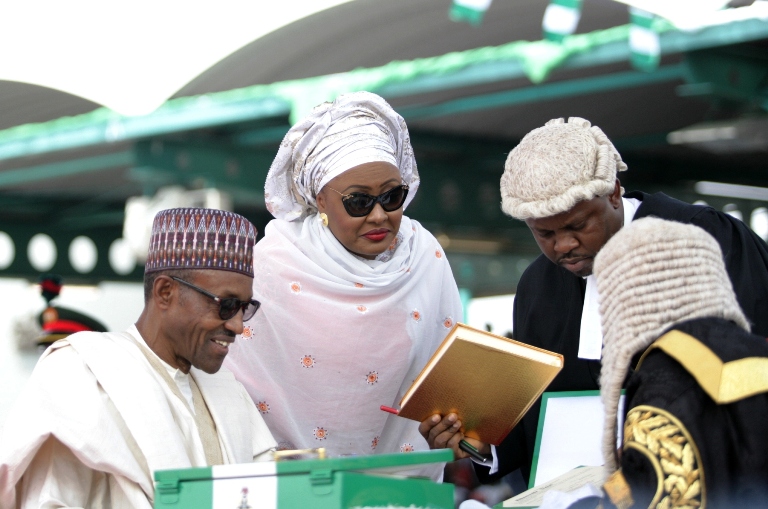 Muhammadu Buhari Aisha Buhari