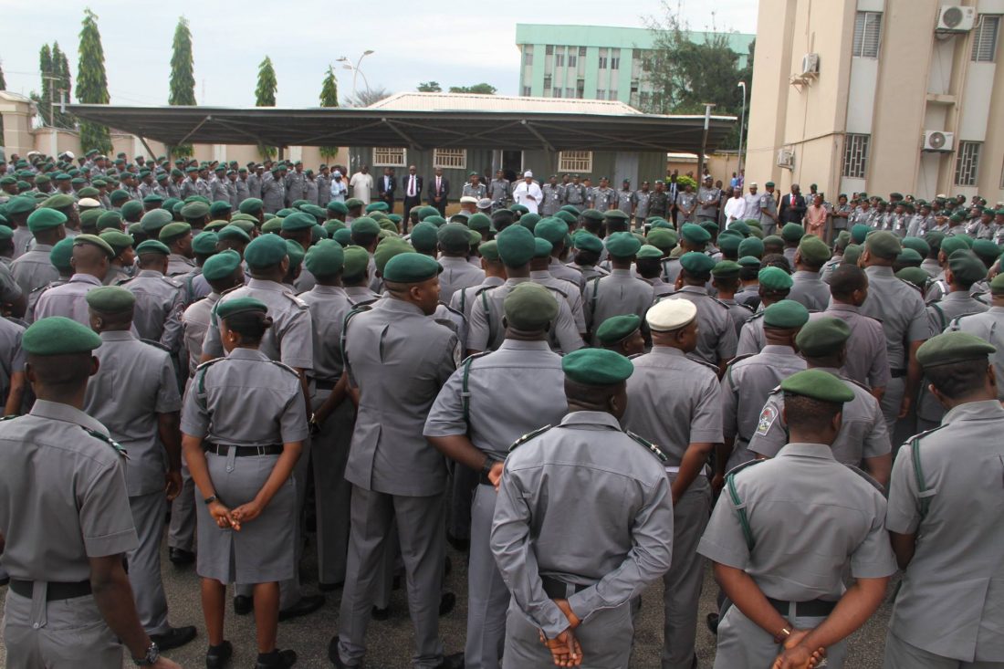 Nigeria Customs Services, Muhammed Aliyu, Police, Beret, Customs