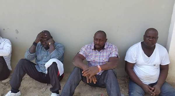 Thugs who allegedly attempted to assassinate Goodluck Jonathan |