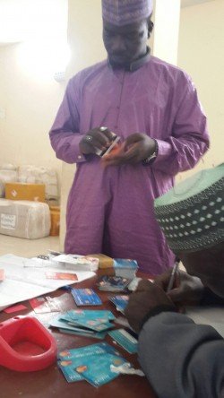 The suspect caught with 870 ATM cards at the Aminu Kano Airport | Vanguard