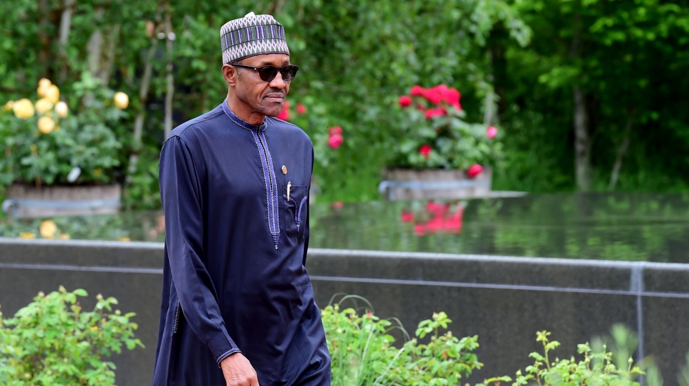 Nigeria's President Muhammadu Buhari