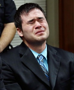 Daniel Holtzclaw cries as the verdicts are read in his trial in Oklahoma City on Thursday. | Sue Ogrocki/AP