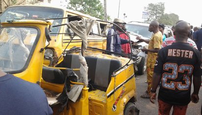 The scene of the accident | Vanguard