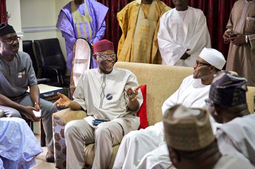 Oyegun, Buhari, Election, APC, NEC