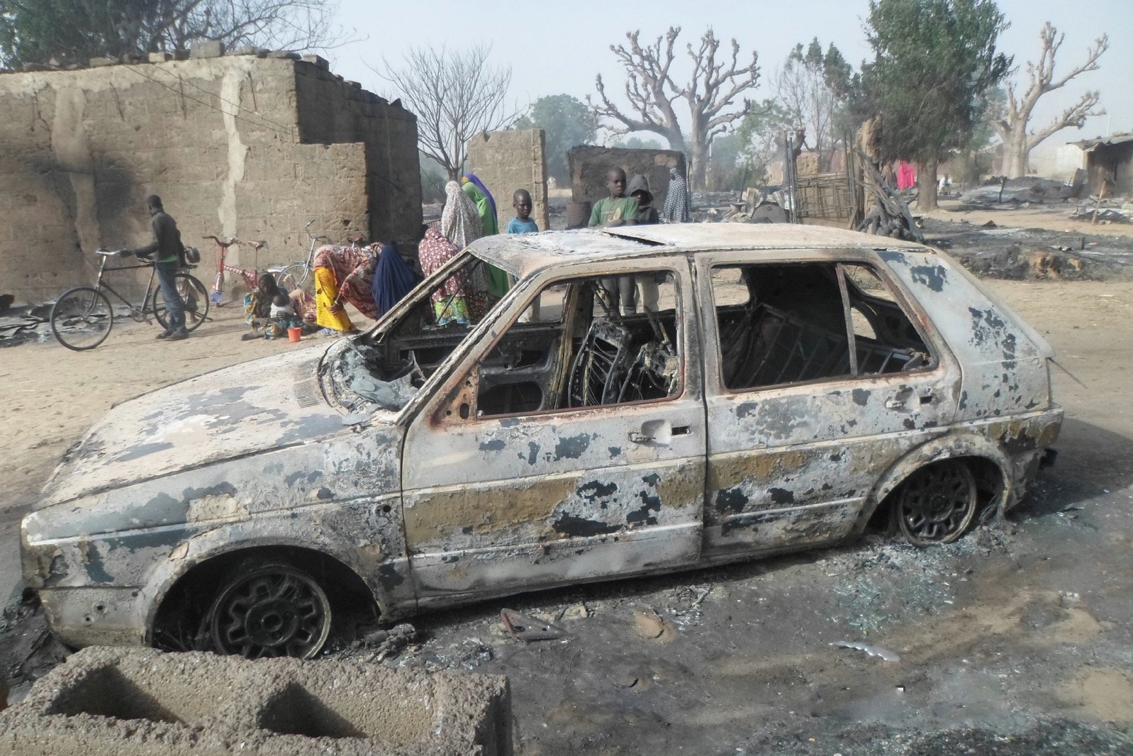 Boko Harm, Attacks, Police, Maiduguri