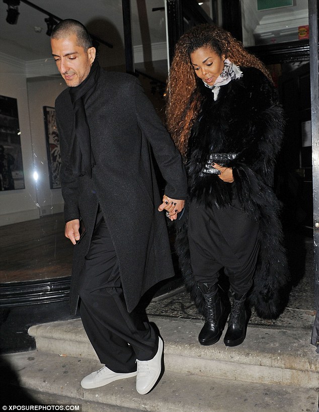Janet Jackson and husband make rare public appearance