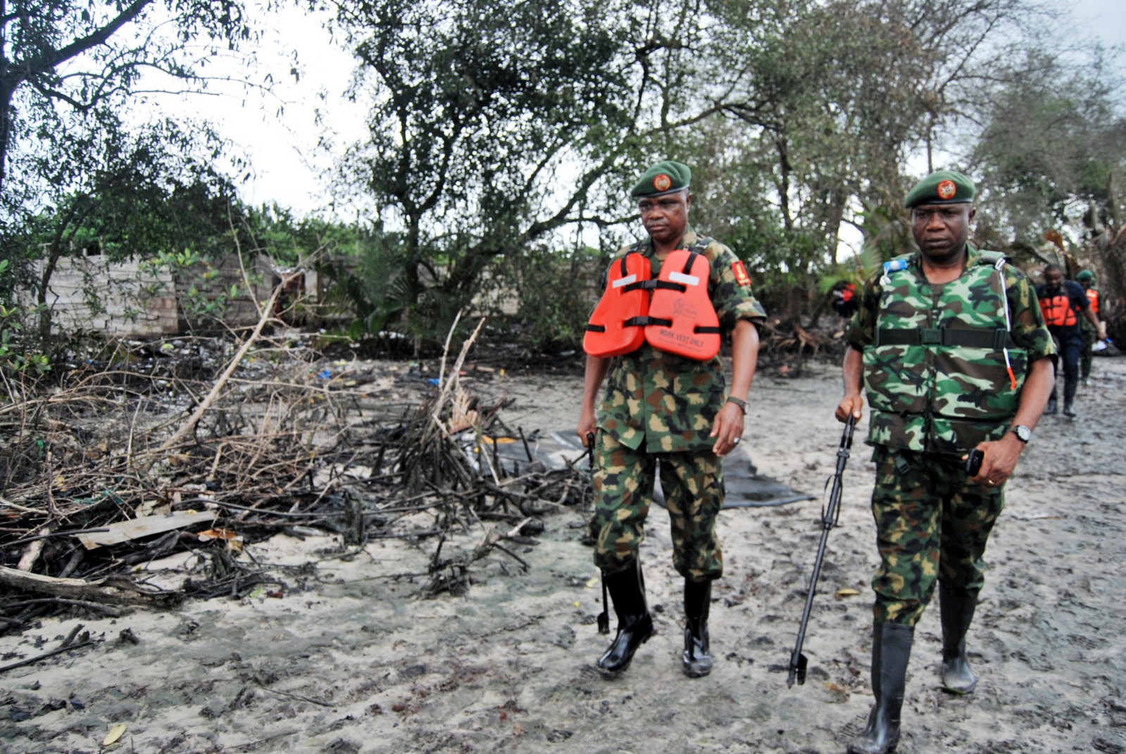 Niger Delta Nigeria Troops