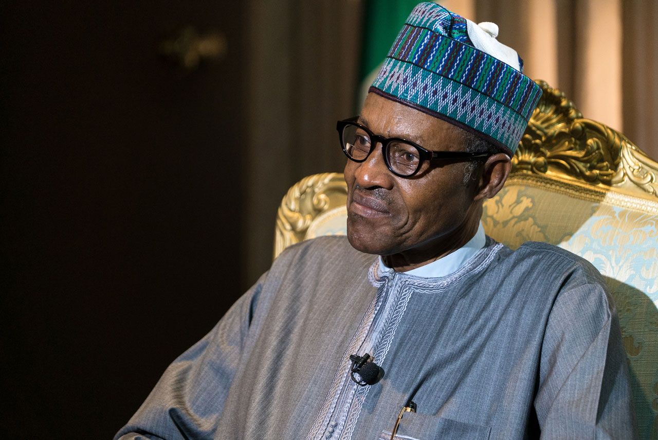 Nigeria's President Muhammadu Buhari