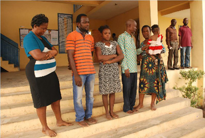 Some of suspected child traffickers in Ondo; including Mrs. Chibuzor Okoye | Vanguard