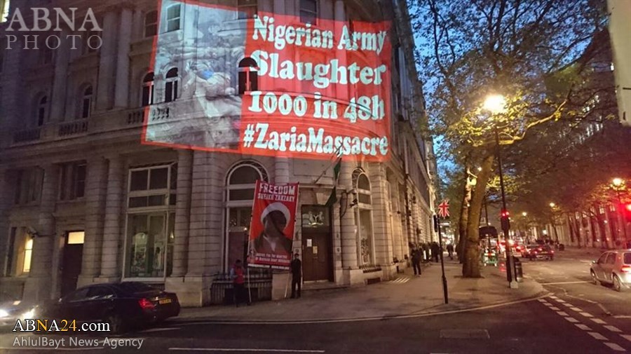 Zaria massacre shi'ites tukur buratai muhammadu buhari london protests shia