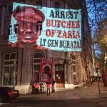 Buratai Tukur Banner in London Butcher