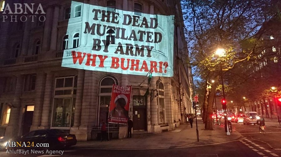 Zaria massacre shi'ites tukur buratai muhammadu buhari london protests shia