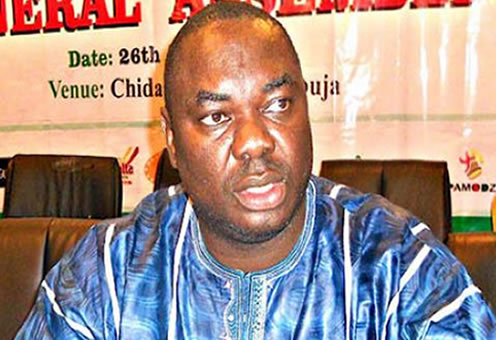 Factional president of the Nigeria Football Federation (NFF), Chris Giwa