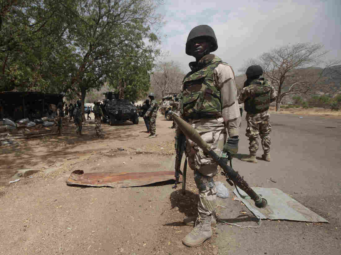 Boko Haram troops soldiers