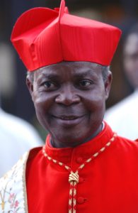 Cardinal Anthony Olubunmi Okogie is seen in Rome in this May 22, 2004, file photo. | CNS/Giancarlo Giuliani, Catholic Press