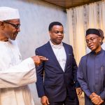 PRESIDENT ELECT GEN BUHARI  RECEIVED ELECTED GOV OF KADUNA