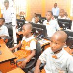 Ondo Mimiko computer room of suburban mega school