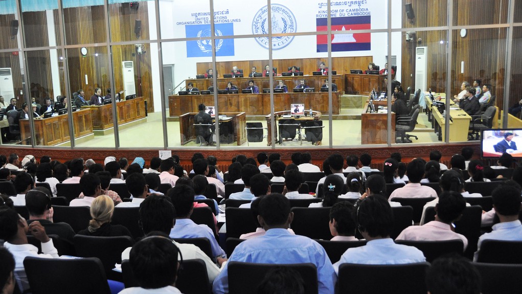 A courtroom at the International Criminal Court, The Hague | CC BY Extraordinary Chambers in the Courts of Cambodia/Flickr