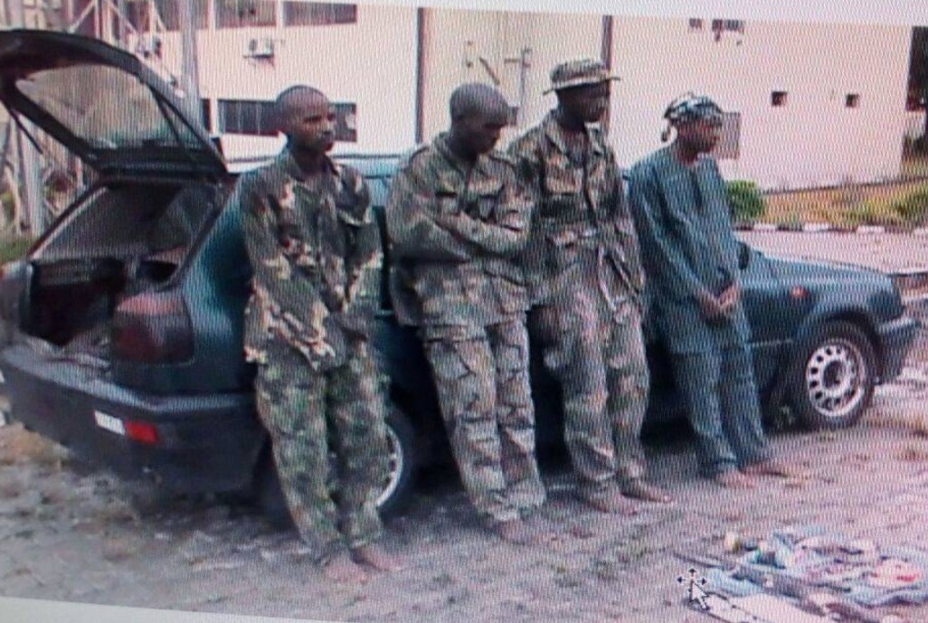 The kidnapping suspects