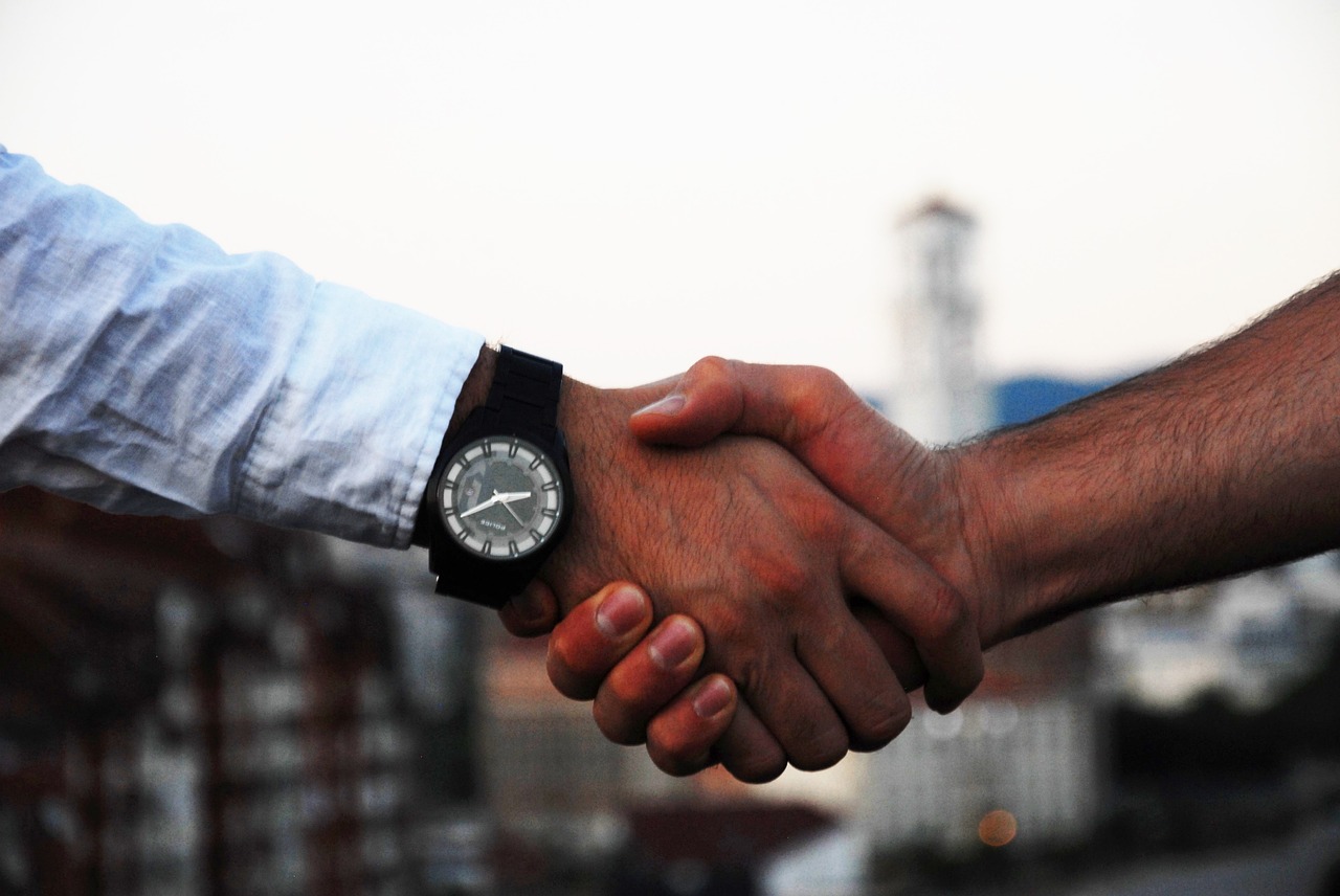 handshake business deal 