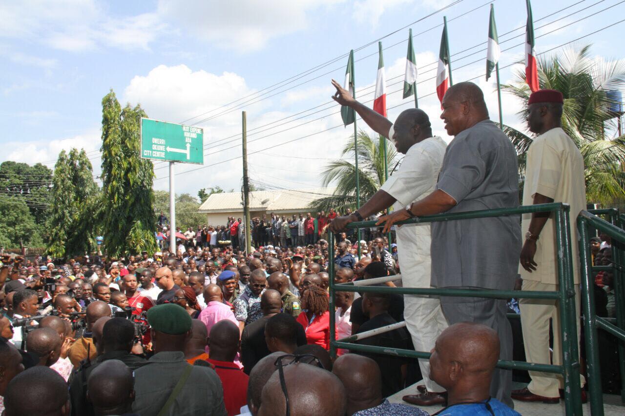 Dr. Okezie Ikpeazu, Governor of Abia State