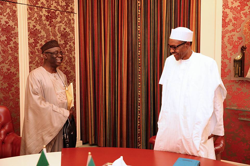 President Buhari receives Pastor Tunde Bakare, General Overseer of Latter Rain Assembly,Lagos at the Presidential Villa, Abuja on 19th August 2016 | State House Photo