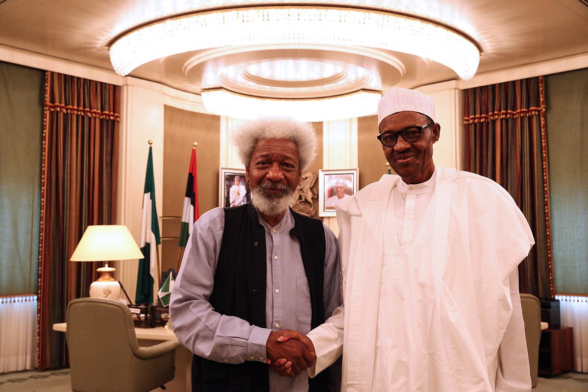 Wole Soyinka , Muhammadu Buhari