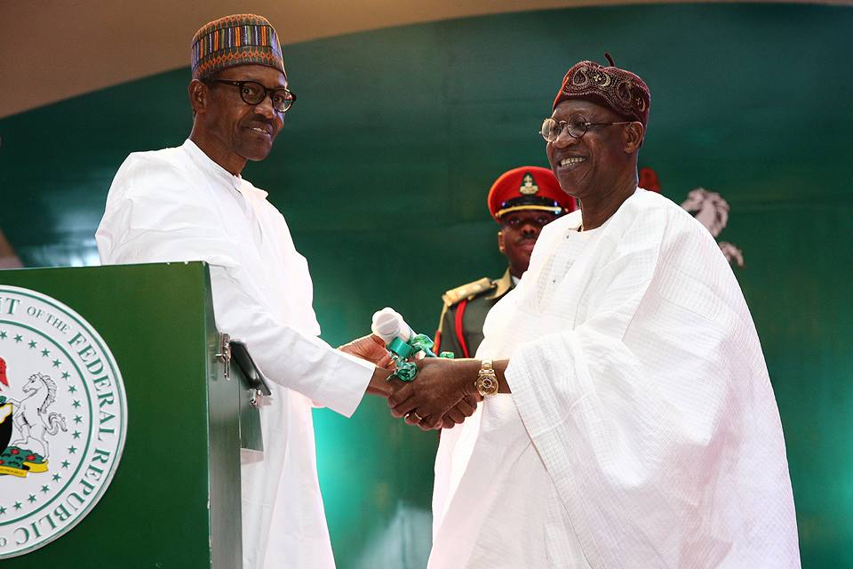 change lai mohammed muhammadu buhari