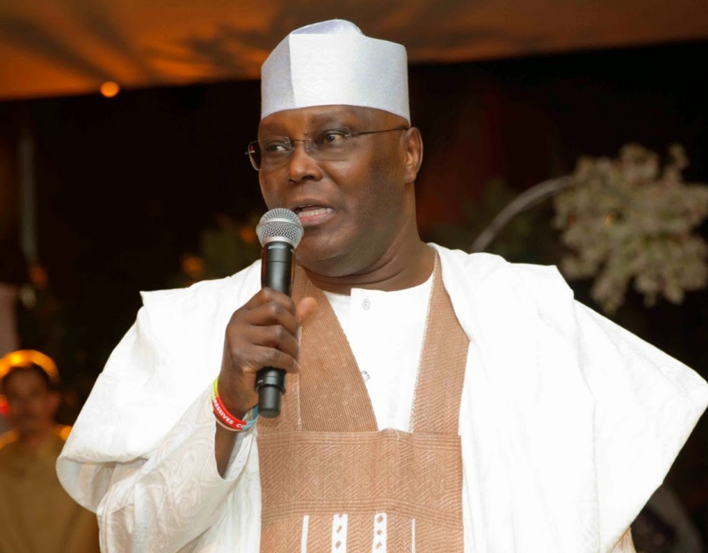 Atiku Abubakar, a former vice president of Nigeria