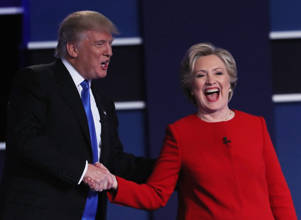 Hillary Clinton, Donald Trump