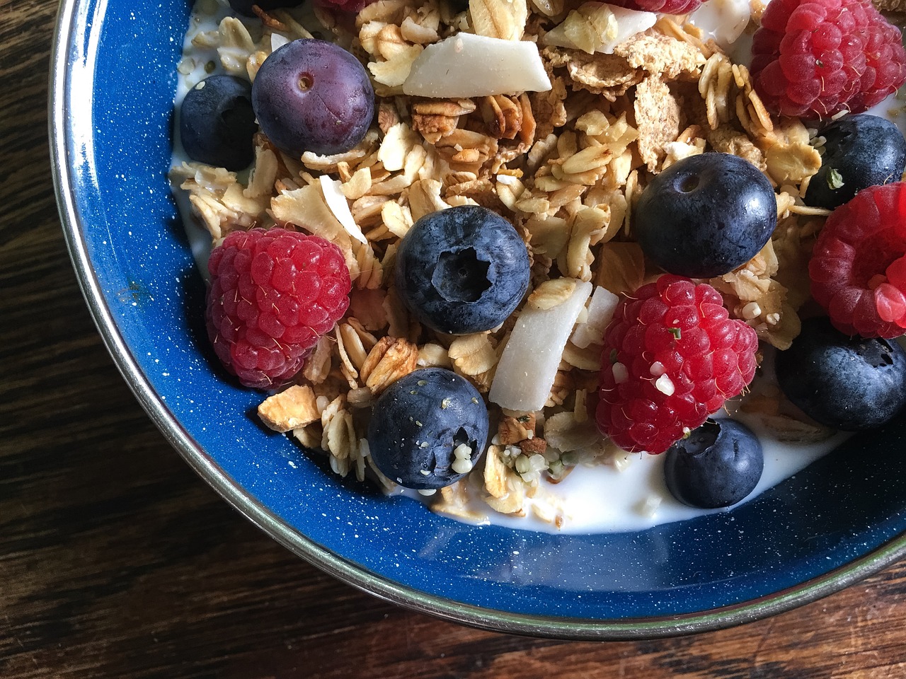 cereal fruit oats fibre healthy, bone health