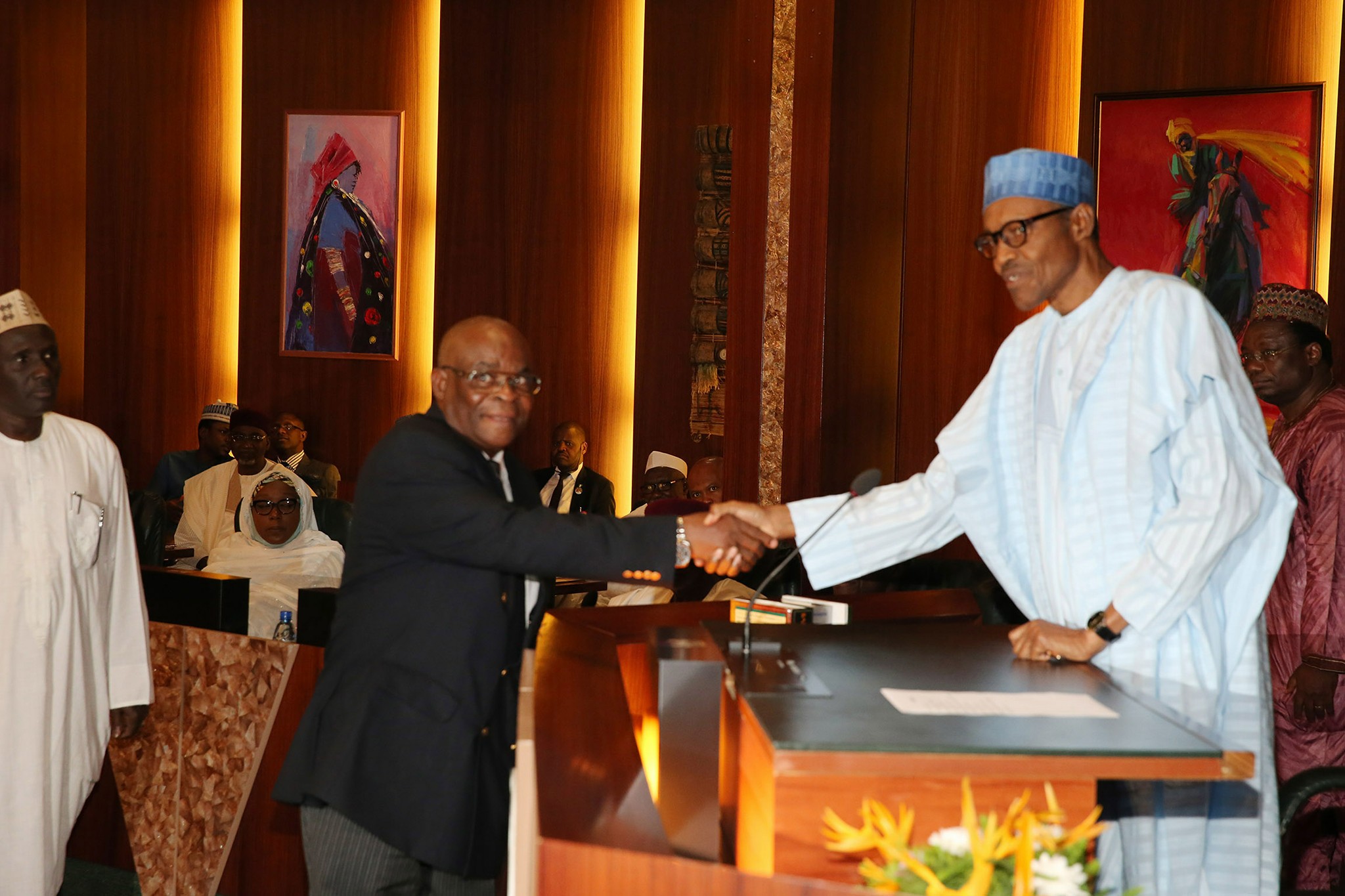 Walter Onnoghen, Chief Justice of Nigeria, Justice Onnoghen, President Muhammadu Buhari