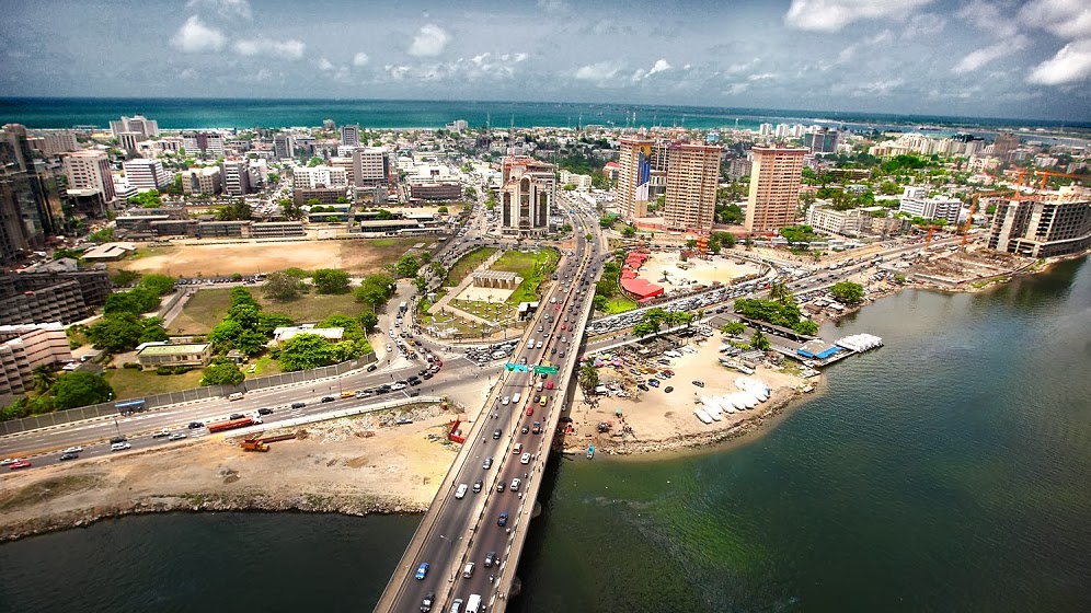 Aerial view of Victoria Island, from Ikoyi, Lagos | Photos of Nigeria Blogspot