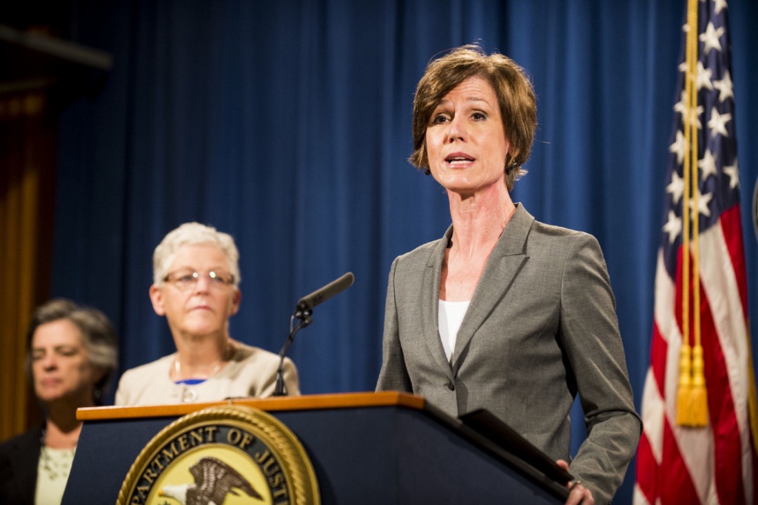 Donald Trump, Donald Trump, Donald Trump Muslim Ban, Donald Trump Sacks Attorney General, Sally Yates, Sally Q Yates