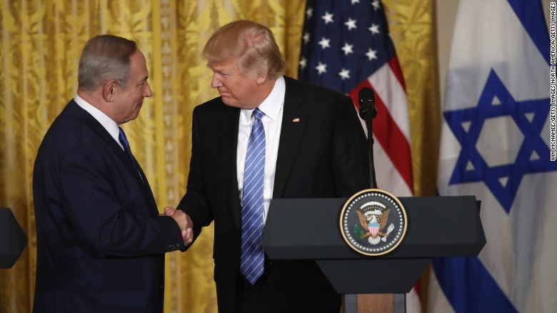 Donald Trump Benjamin Netanyahu