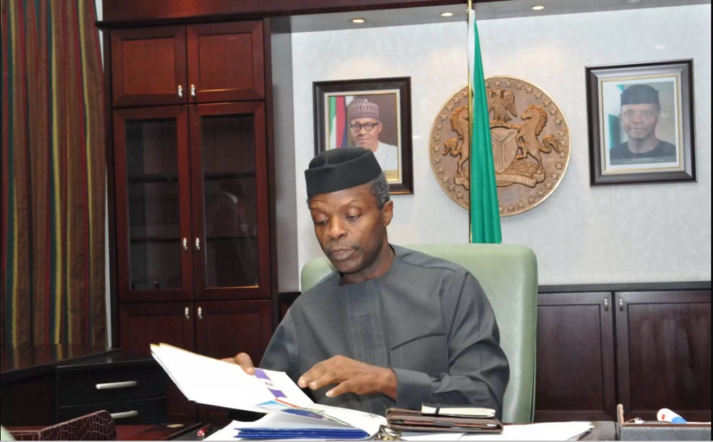 Executive Order Vice President of Nigeria, Professor Yemi Osinbajo | State House Photo