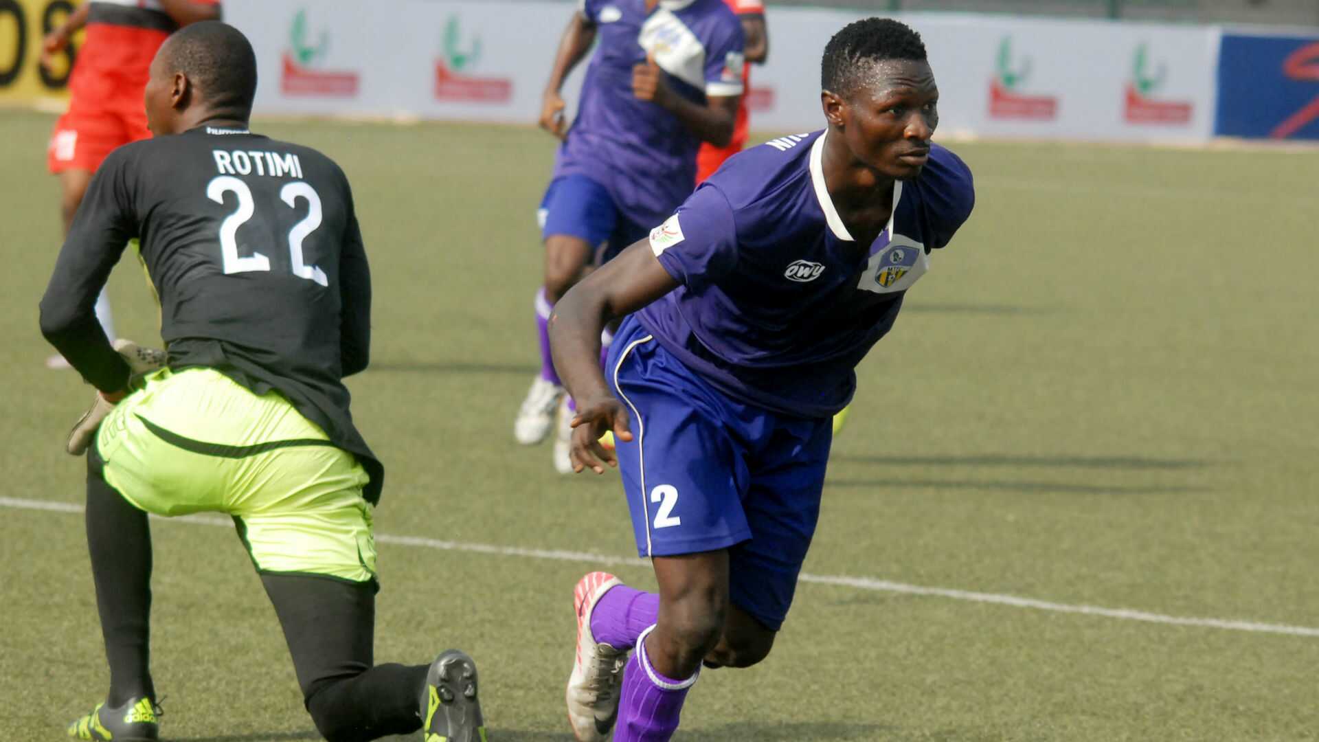 Sikiru Olatunbosun of Mountain of Fire FC