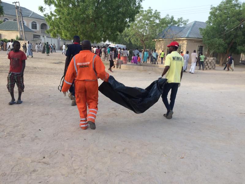 Suicide bombing boko haram maiduguri