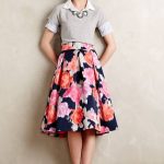 Midi skirts with shirt
