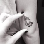 PRaying hand Tattoo The Trent
