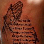 Praying Hand Tattoo The Trent 987