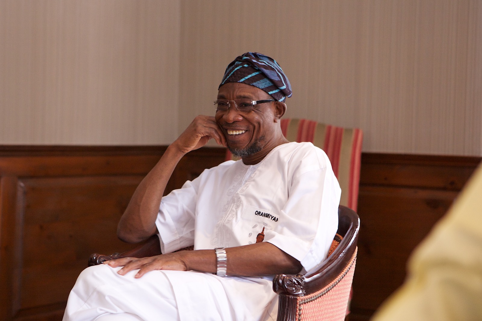 Immigration, Governor Rauf Aregbesola of Osun State