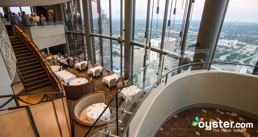 FILE: A restaurant at the Westin Peachtree Plaza Hotel in Atlanta, USA boy