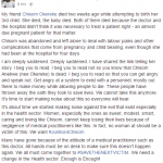 Late Chisom Jane Anekwe (nee Okereke) who died in Magodo Specialist Hospital.