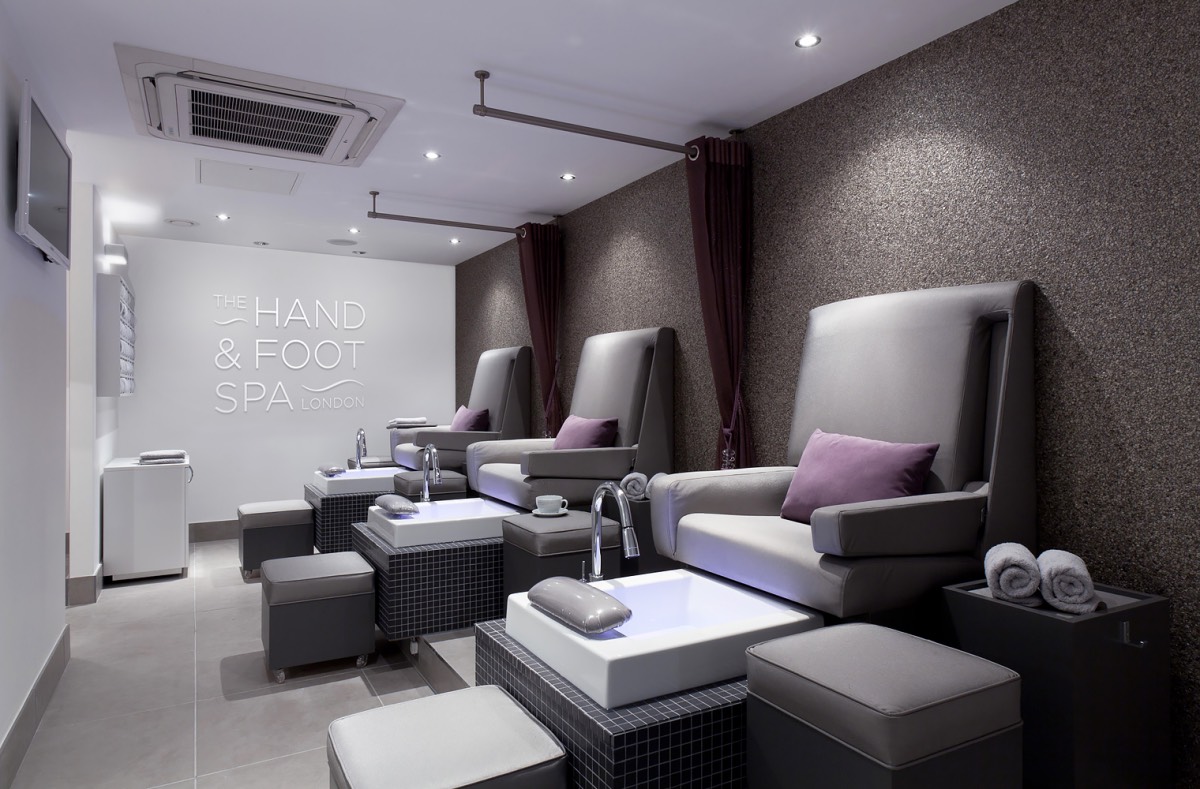 successful spa pedicure spa