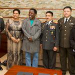 TB Joshua With Ecuador Military Generals