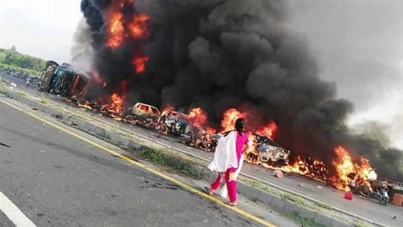 tanker fire